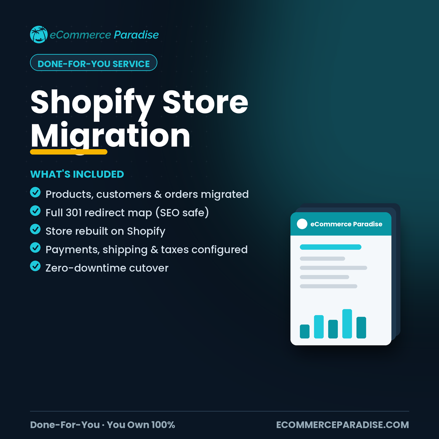 Shopify Store Migration — Done-For-You Platform Migration Service