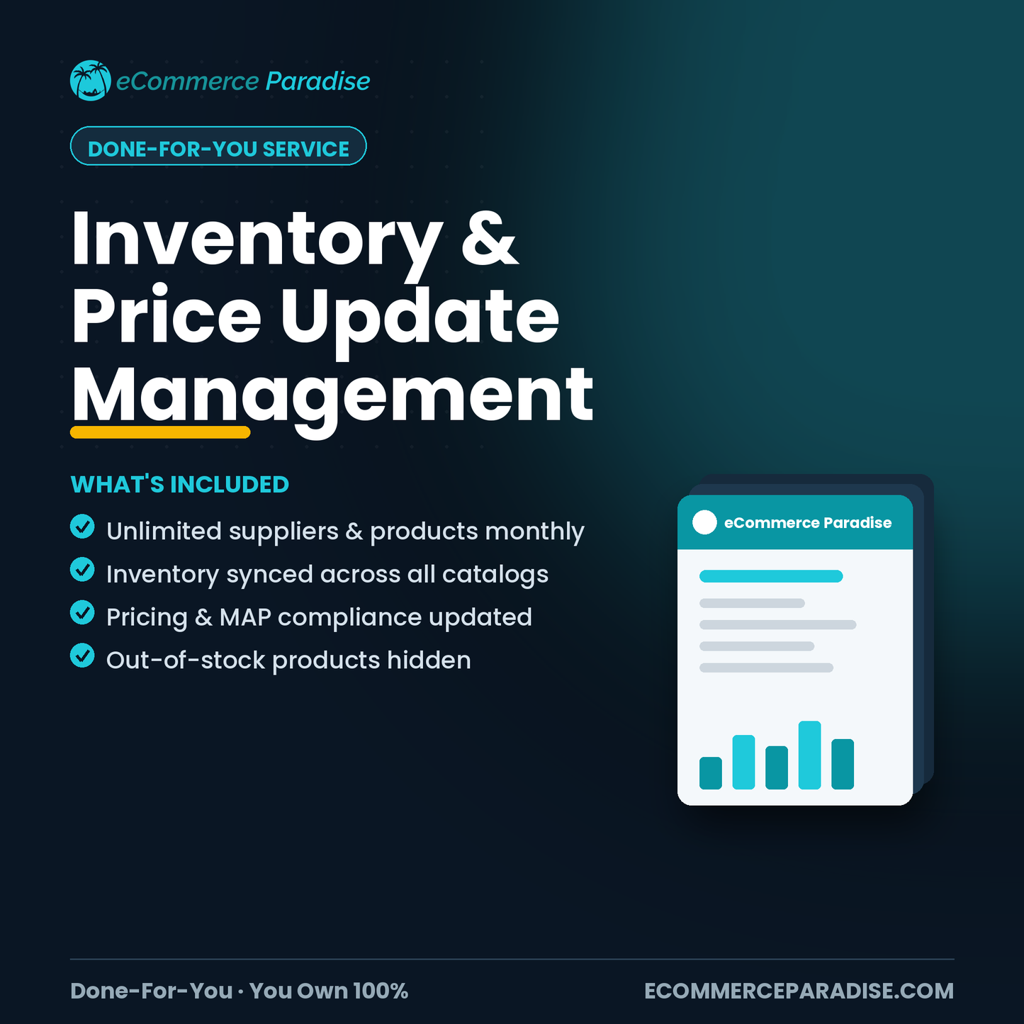 Shopify Inventory & Price Update Management Service (Monthly)