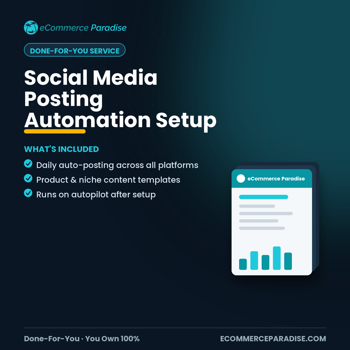 Social Media Posting Automation Setup for Ecommerce Stores