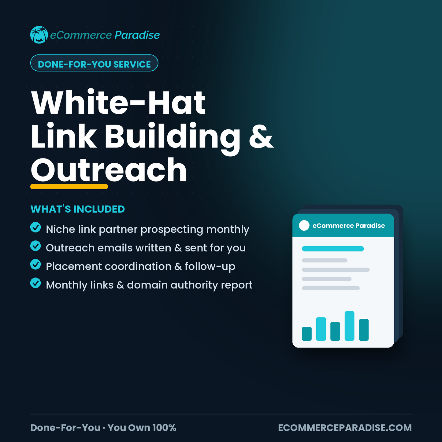 White-Hat Link Building & Link Exchange Outreach Service (Monthly)