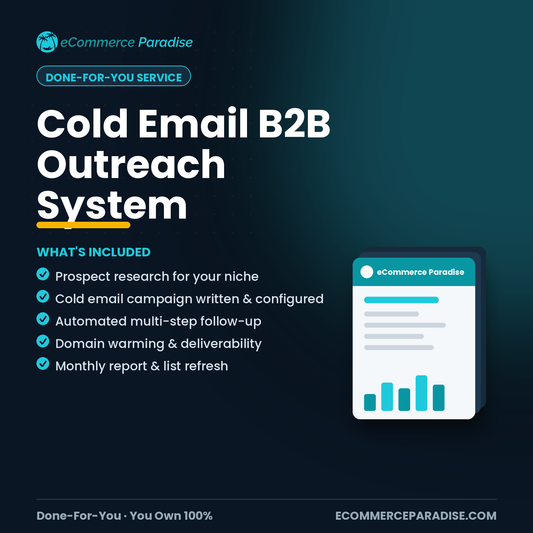 Cold Email B2B Outreach System Setup & Management (Monthly)