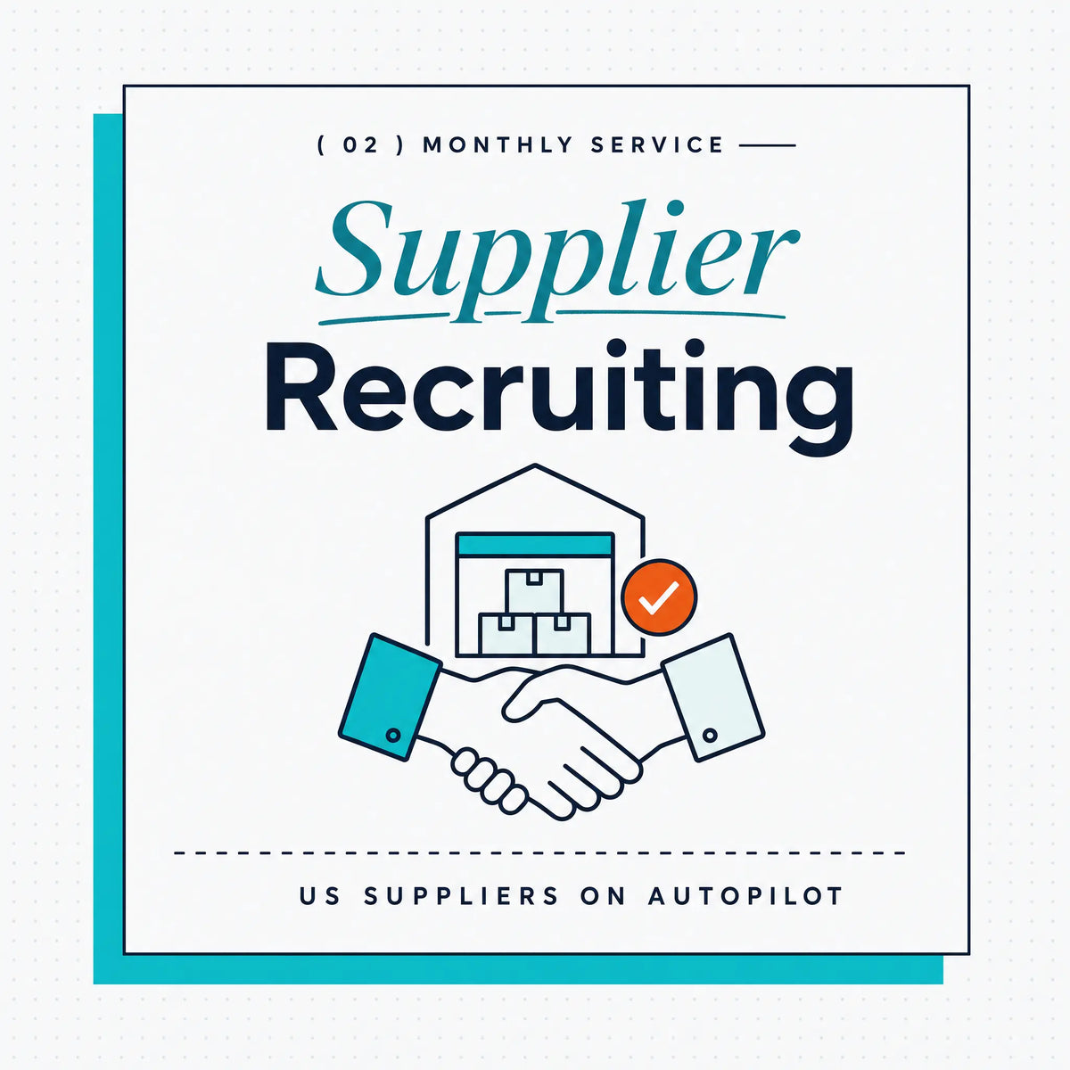 Supplier Recruiting — Ecommerce Paradise done-for-you service