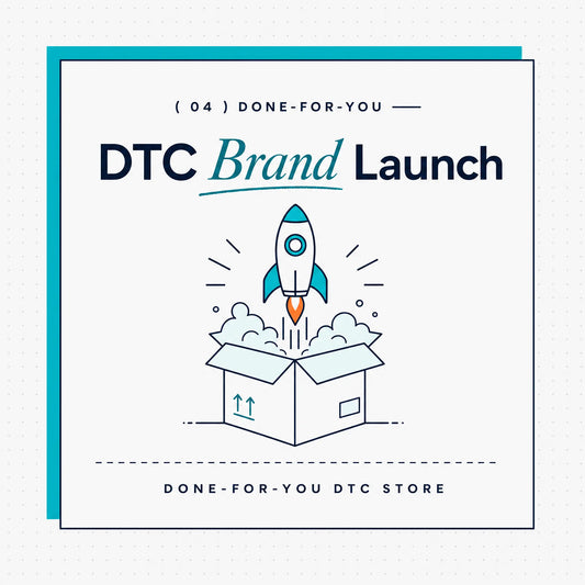 DTC Brand Launch — Ecommerce Paradise done-for-you service