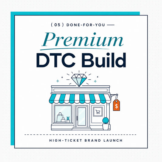 Premium DTC Build — Ecommerce Paradise done-for-you service