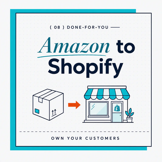 Amazon to Shopify — Ecommerce Paradise done-for-you service