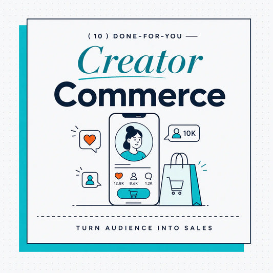 Creator Commerce — Ecommerce Paradise done-for-you service