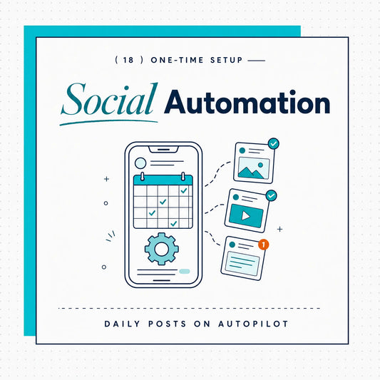 Social Automation — Ecommerce Paradise done-for-you service