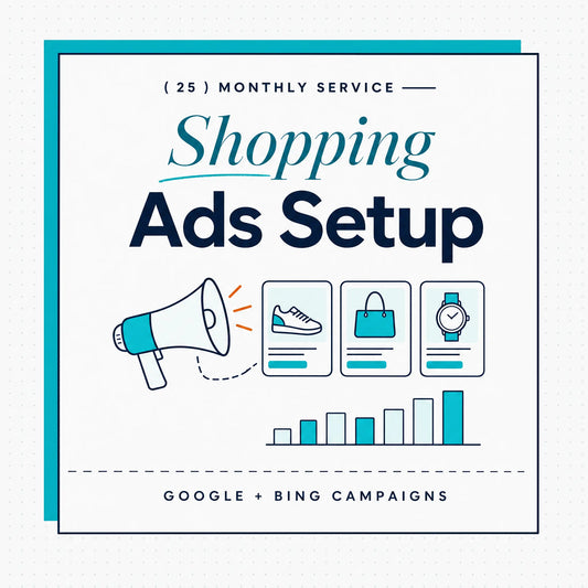 Shopping Ads Setup — Ecommerce Paradise done-for-you service