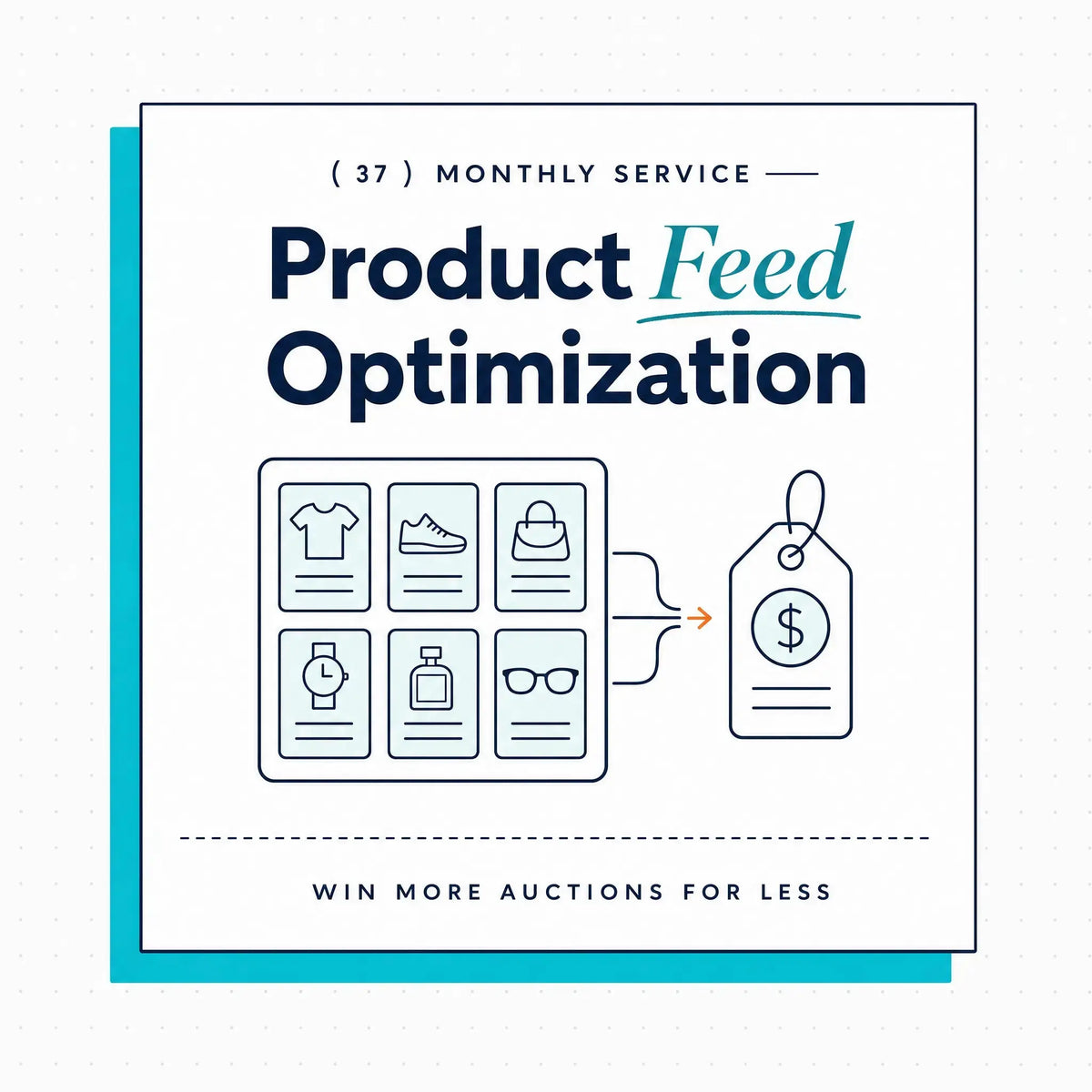 Product Feed Optimization monthly service by Ecommerce Paradise