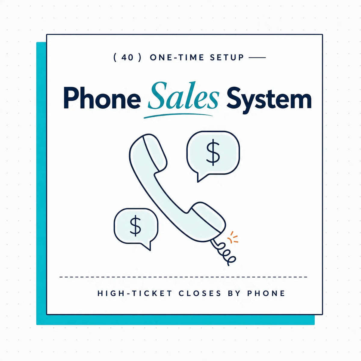 High-Ticket Phone Sales System setup by Ecommerce Paradise