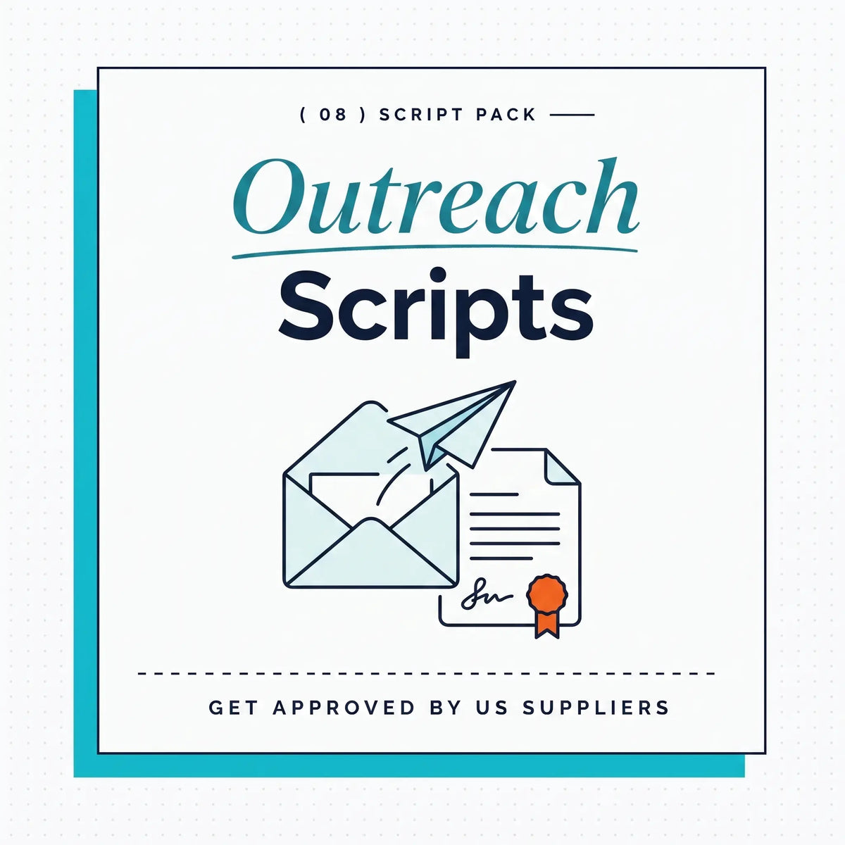 High-Ticket Supplier Outreach Scripts and dealer application template by Ecommerce Paradise